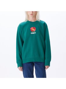 Obey Obey Amelia Crewneck | Aventurine Green