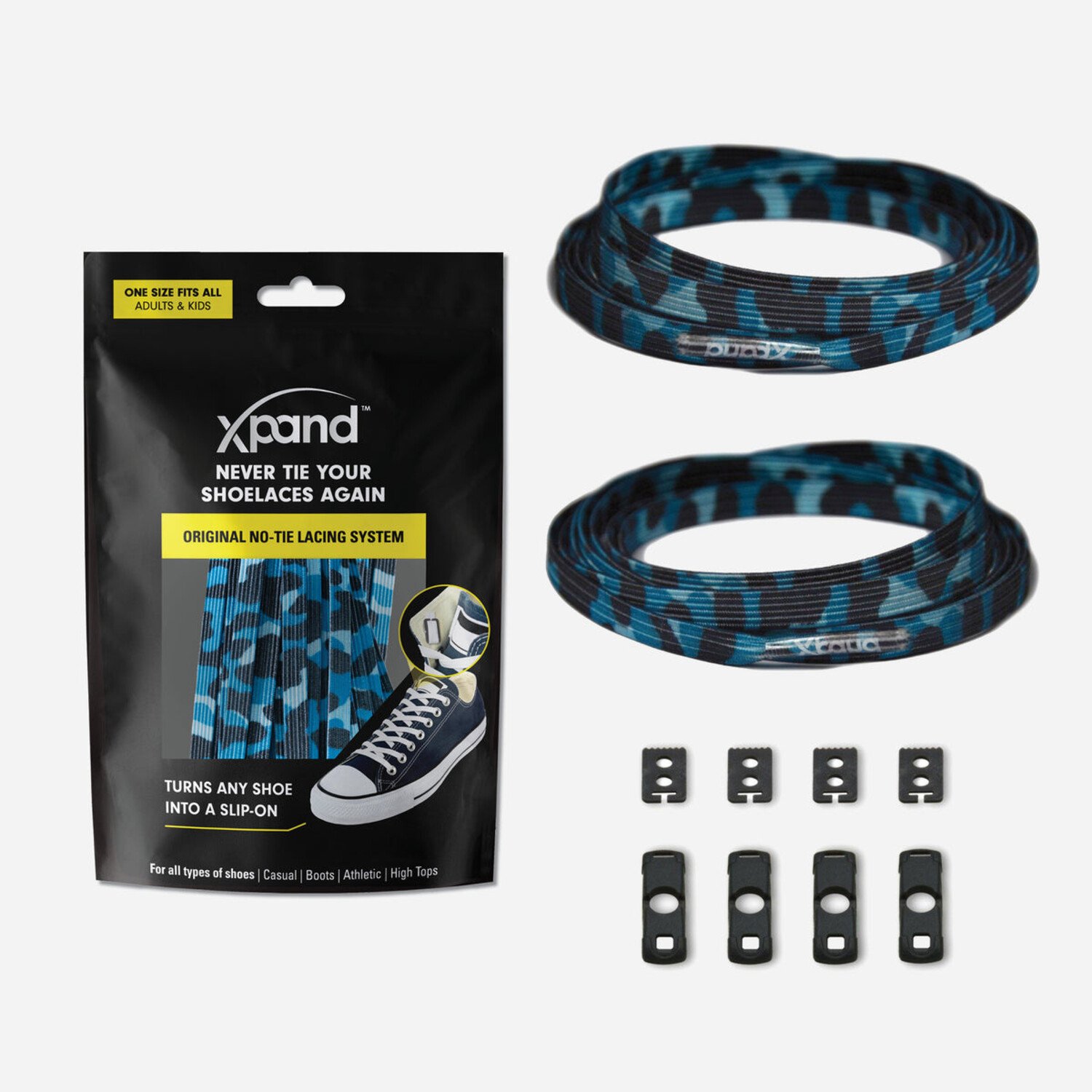 XPAND LACES OG NO-TIE CAMO - The Choice Shop