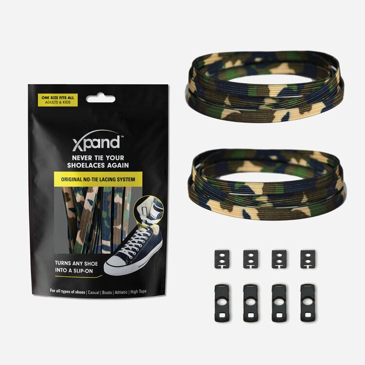 Xpand Xpand Original No-Tie Lacing System | Camo