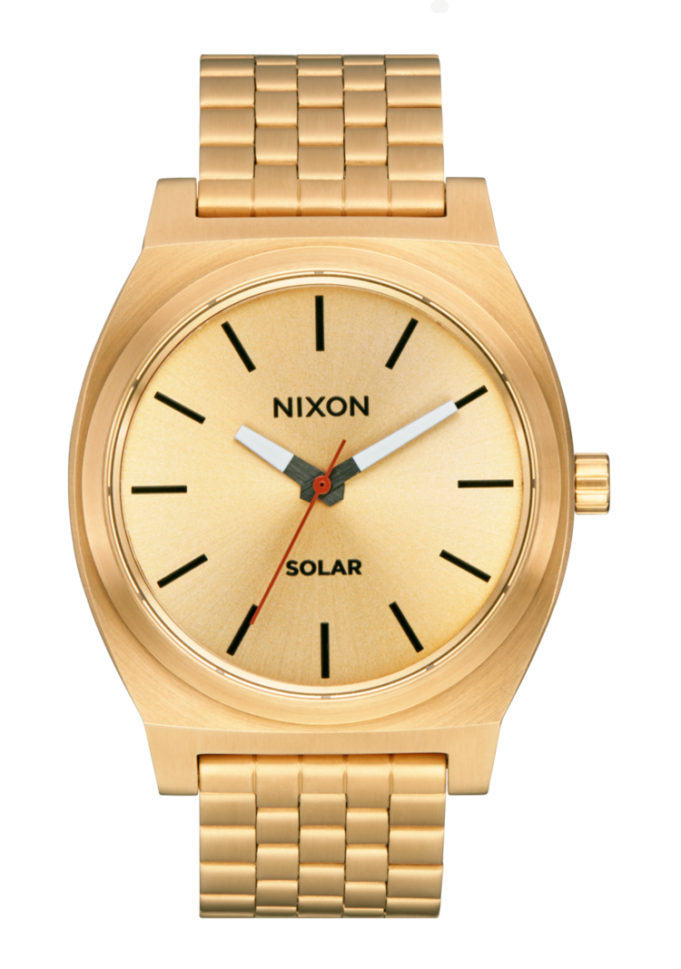 Nixon Time Teller Solar | All Gold/Black