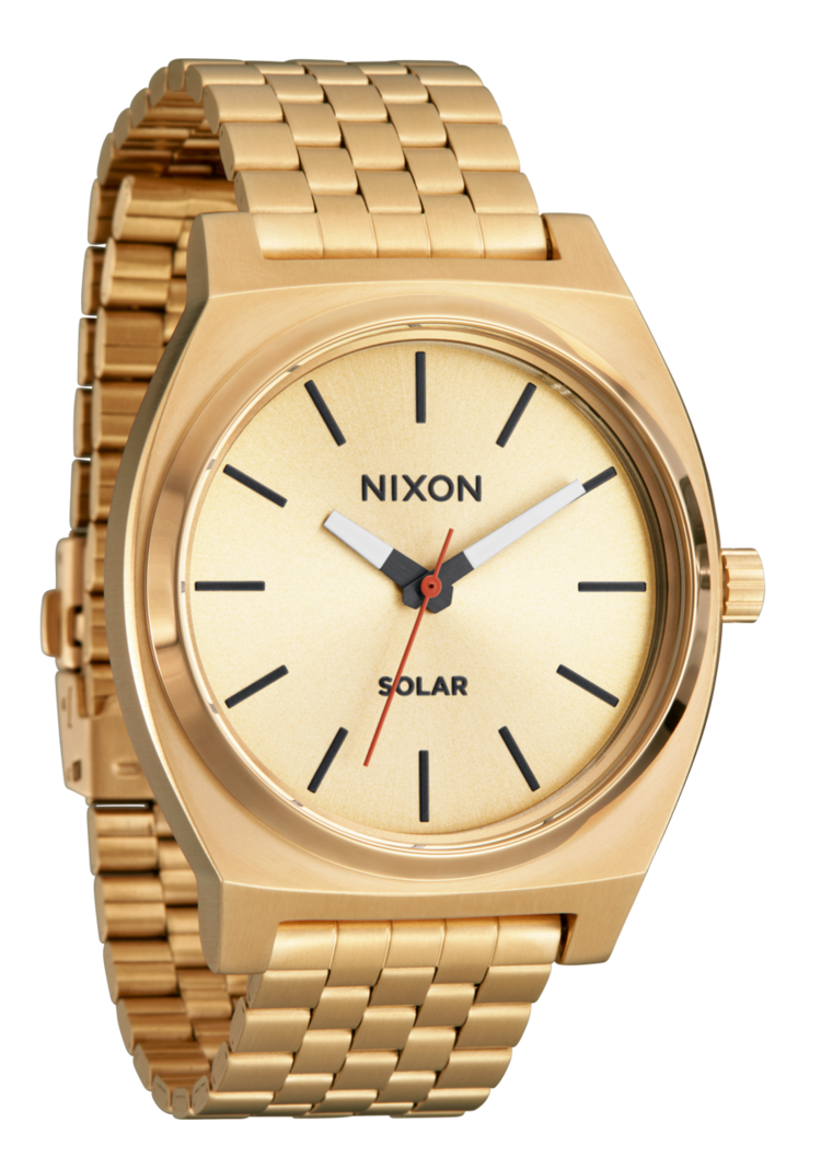 Nixon Time Teller Solar | All Gold/Black