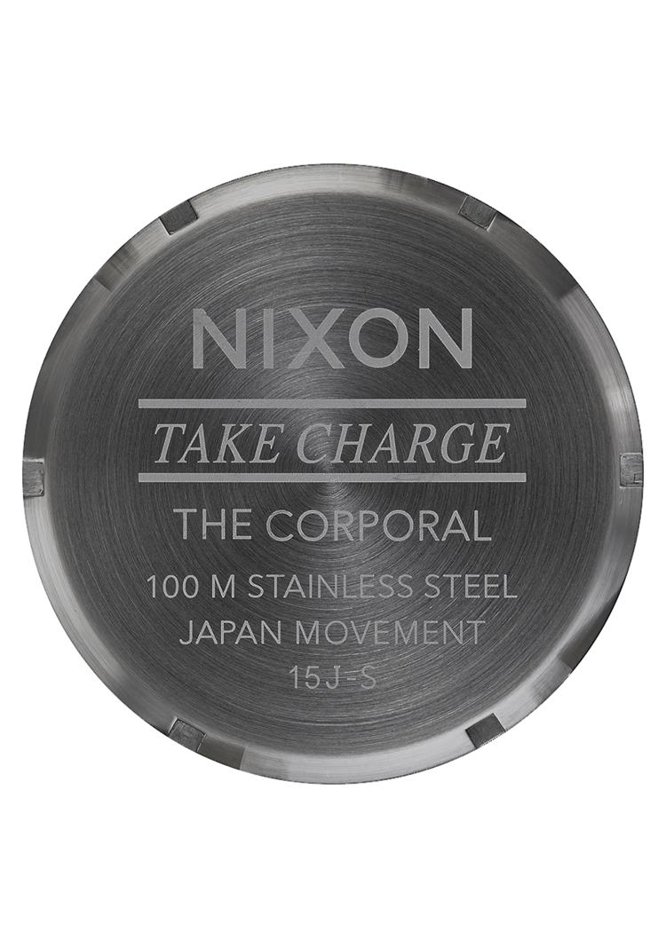 Nixon Nixon Corporal SS | Matte Black / Matte Gunmetal