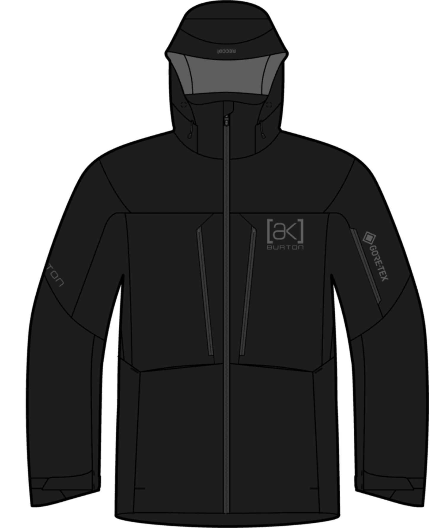 Burton Men's [Ak] Hover Gore'Tex 3L Stretch Jacket | True