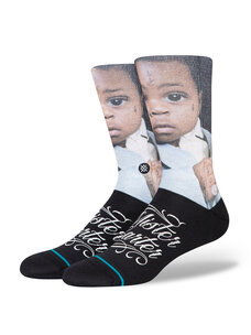 Stance Stance Lil Wayne Mister Carter Poly Crew Socks | Black