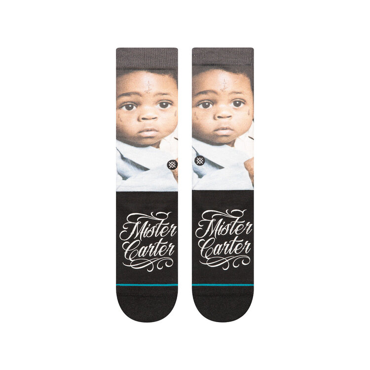 Stance Stance Lil Wayne Mister Carter Poly Crew Socks | Black
