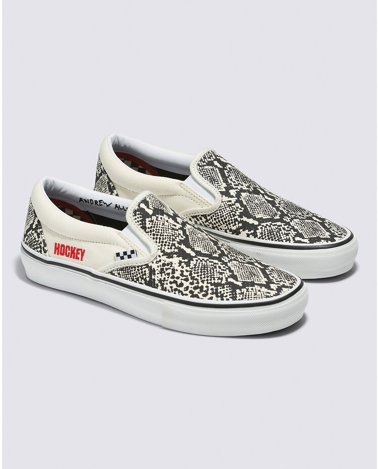 Vans Hockey Skate Slip-On Shoes | Snake Skin