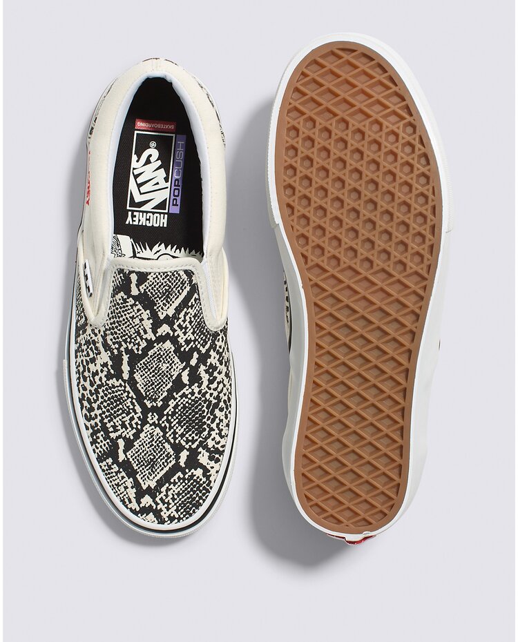 Vans Hockey Skate Slip-On Shoes | Snake Skin