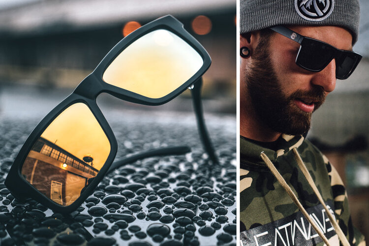 Heat Wave Vise Z87 | Gold Rush Polarized
