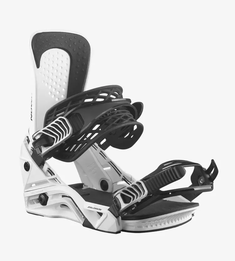 Salomon Women's Hologram Snowboard Bindings | White Bindings