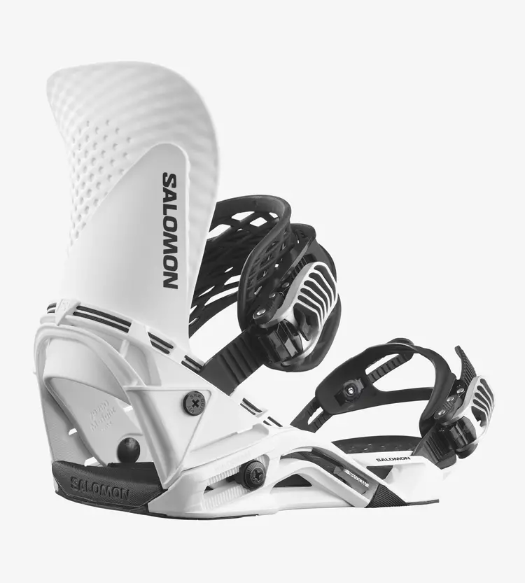 Salomon Women's Hologram Snowboard Bindings | White Bindings