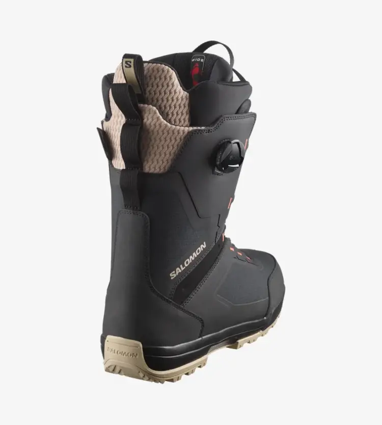 Salomon Men's Echo Dual BOA Wide Snowboard Boots | Spray Green / Black / Hot Coral