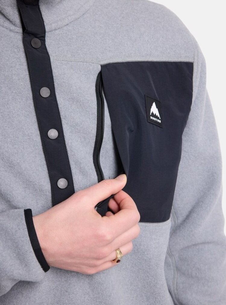 Burton Burton Cinder Pullover | Gray Heather