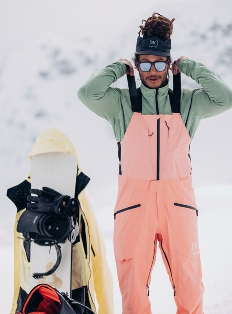 Burton Burton [ak] Freebird GORE-TEX 3L Stretch Bib Pants | Reef Pink