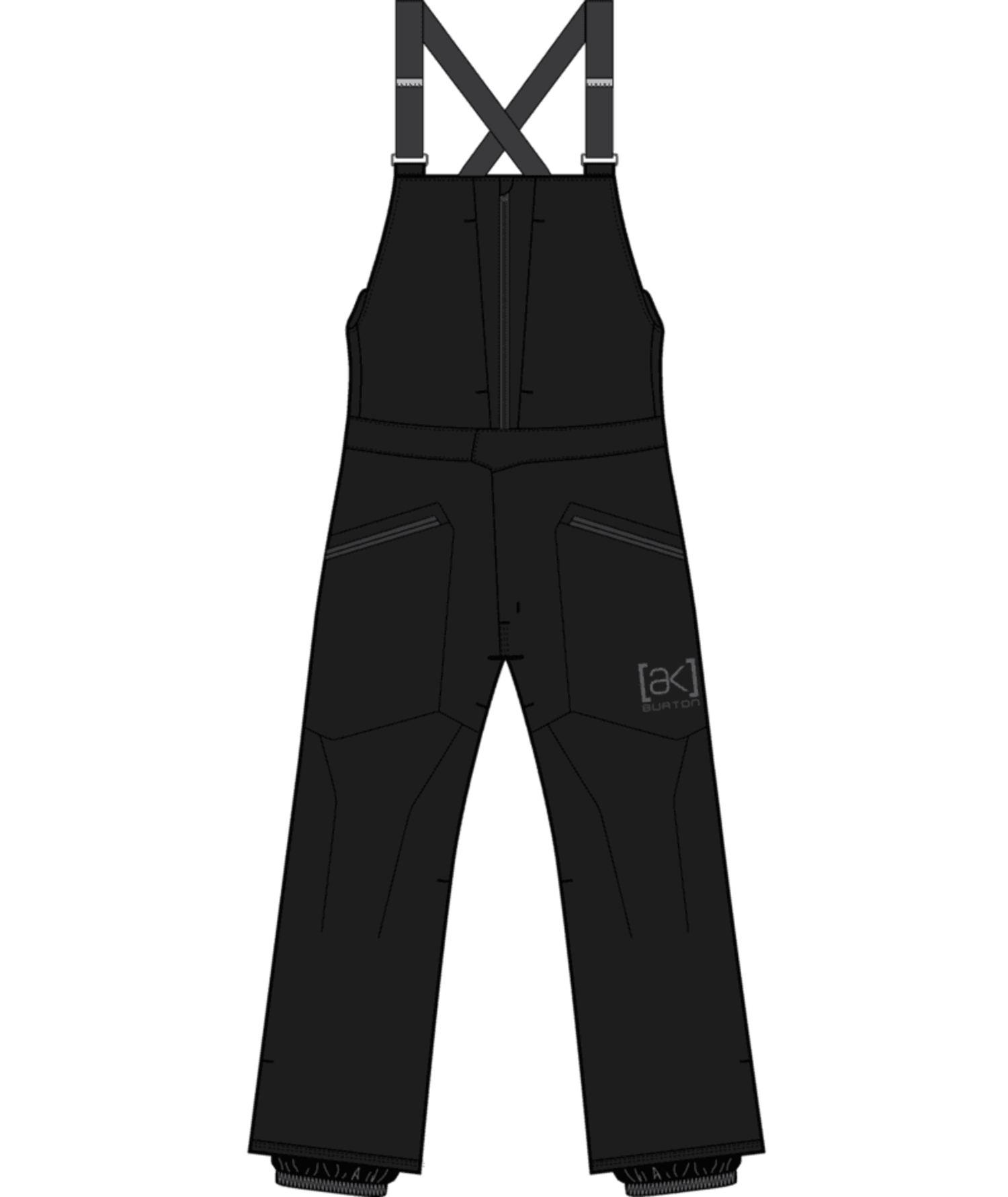 Burton Men's [Ak] Freebird Gore'Tex 3L Stretch Bib Pants | True