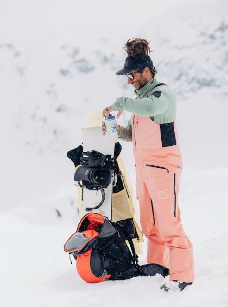 Burton Burton [ak] Freebird GORE-TEX 3L Stretch Bib Pants | Reef Pink