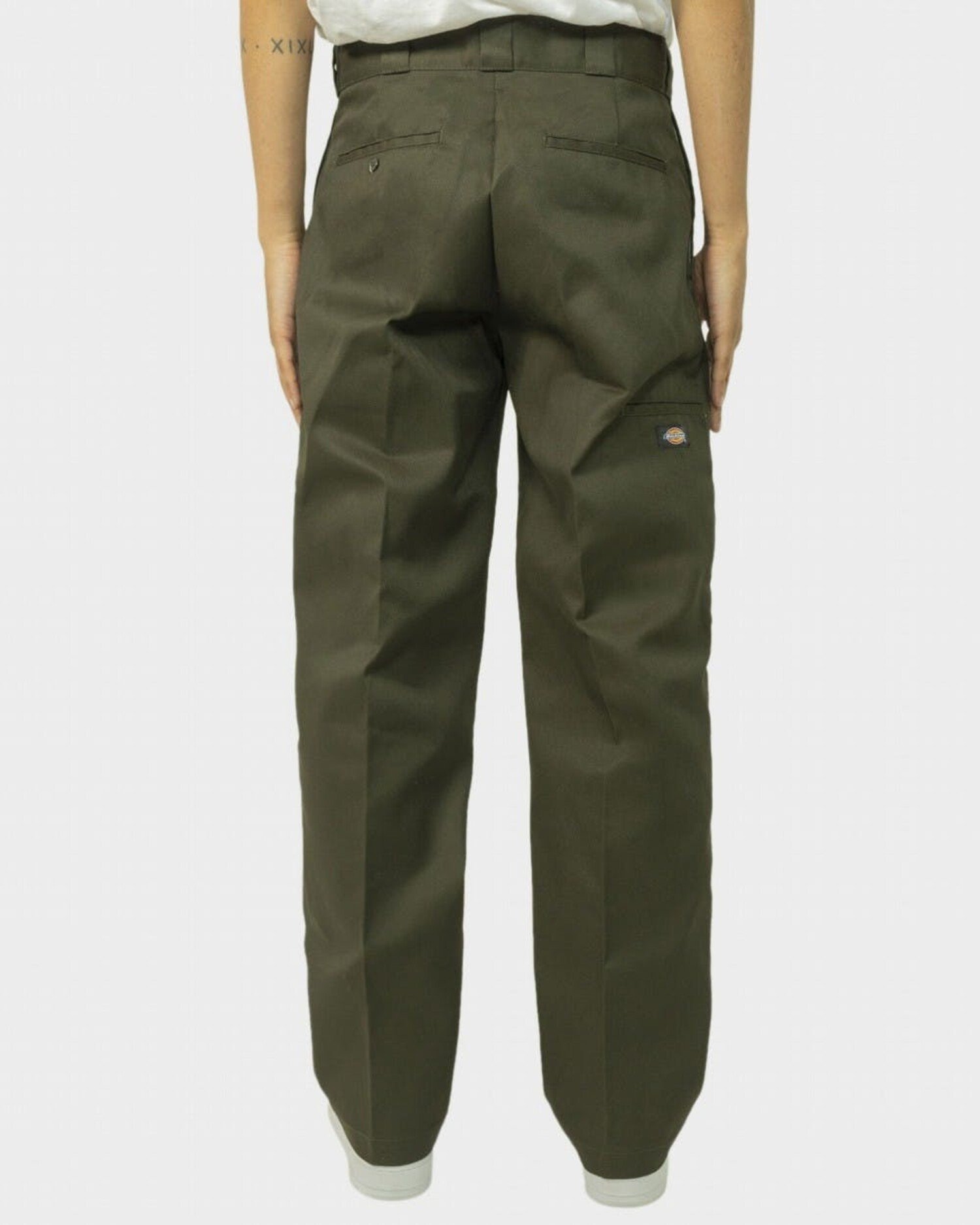 DICKIES OG TWILL DOUBLE KNEE PANT OLIVE GREEN - The Choice Shop