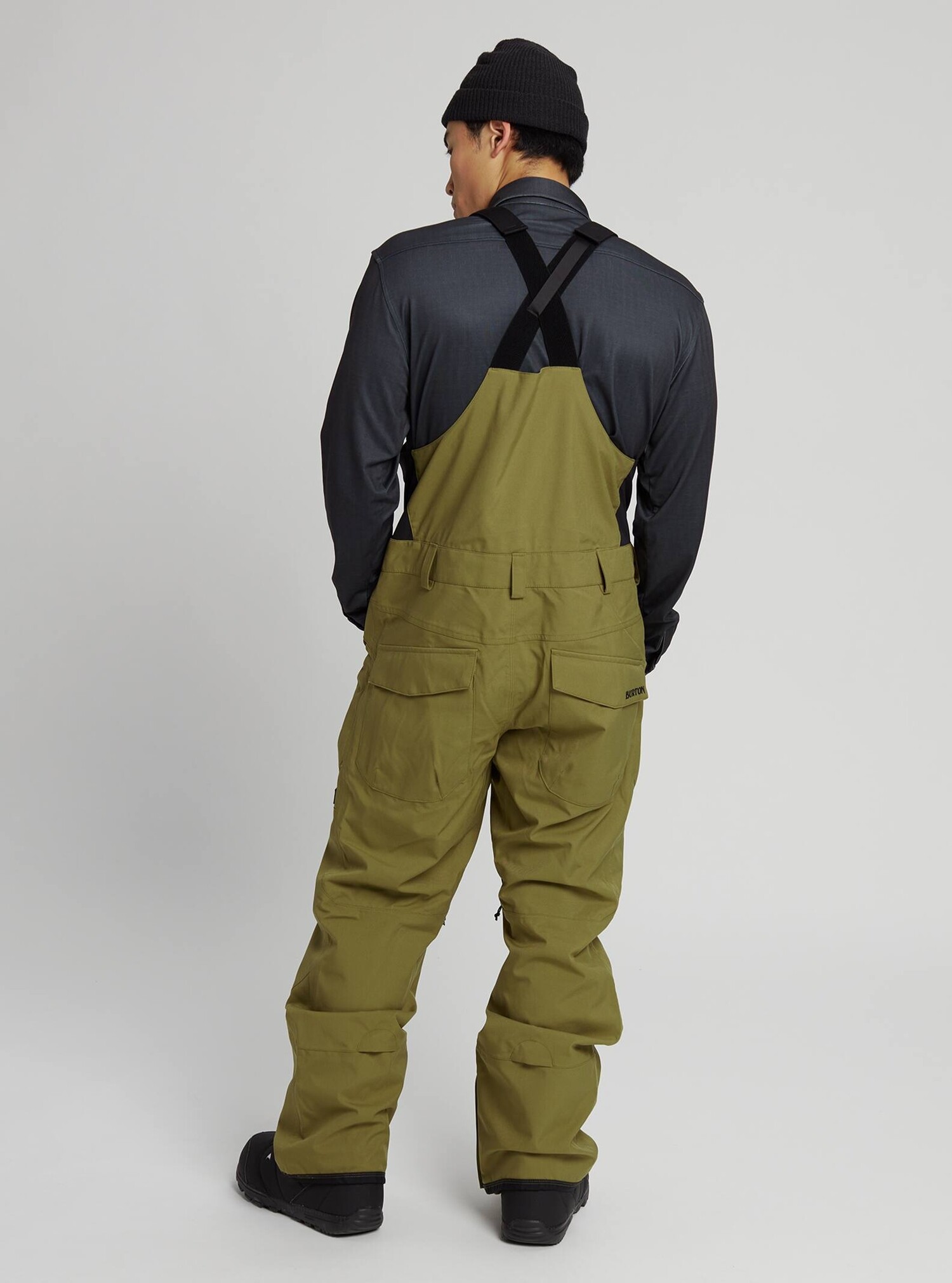 BURTON RESERVE BIB PANTS TALL M.OLIVE The Choice Shop