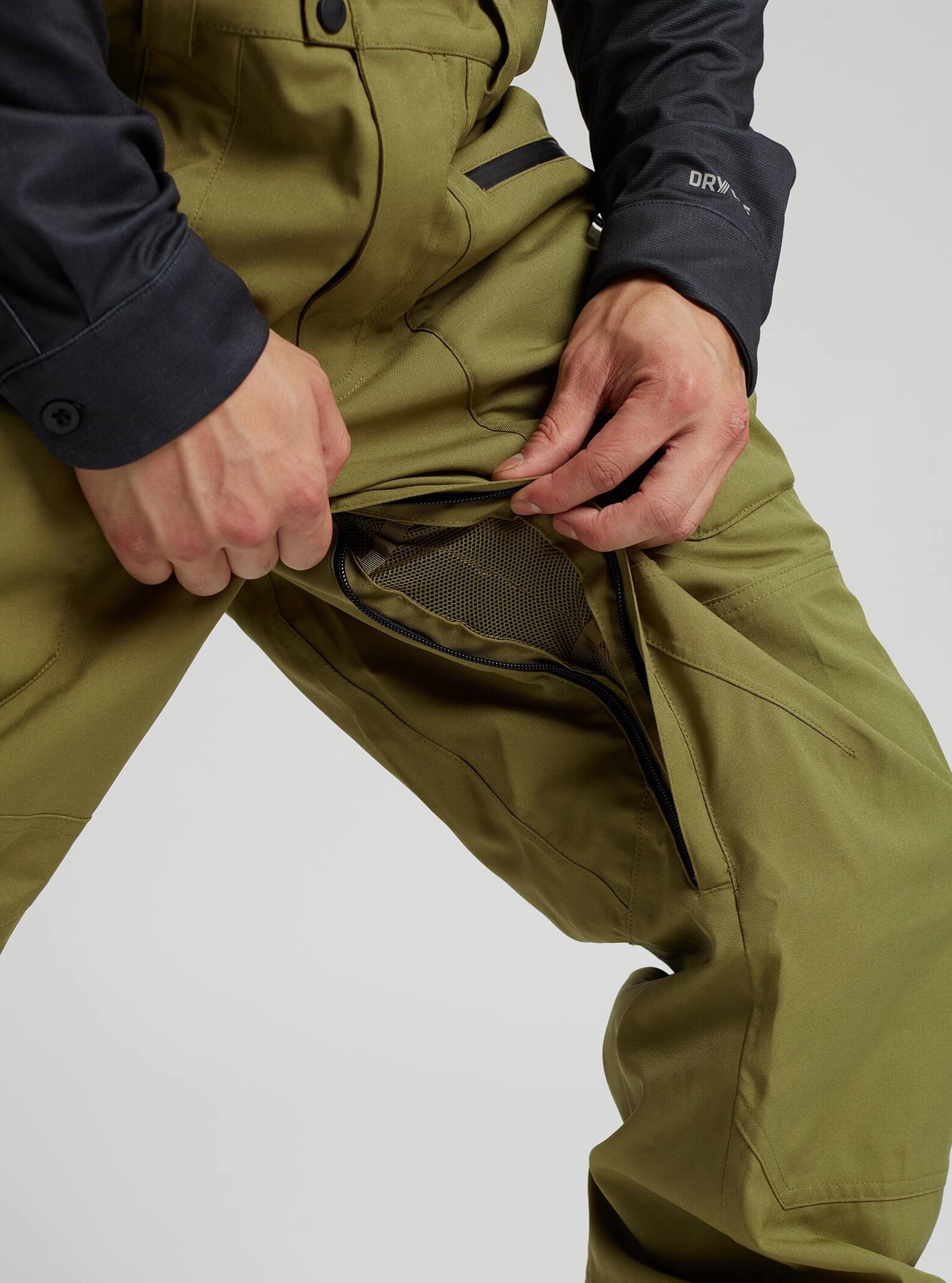 Burton Men's Reserve 2L Bib Pants (Tall) | Martini Olive