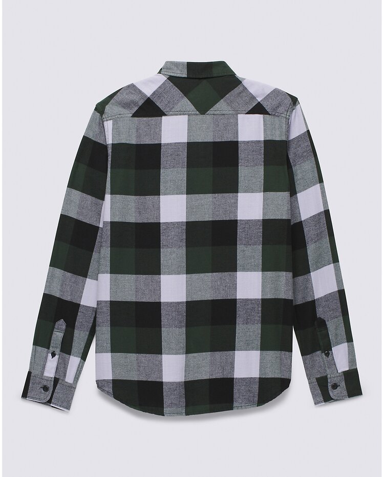 Vans Vans Box Flannel Long Sleeve Buttondown Shirt | Deep Forest/Languid Lavender