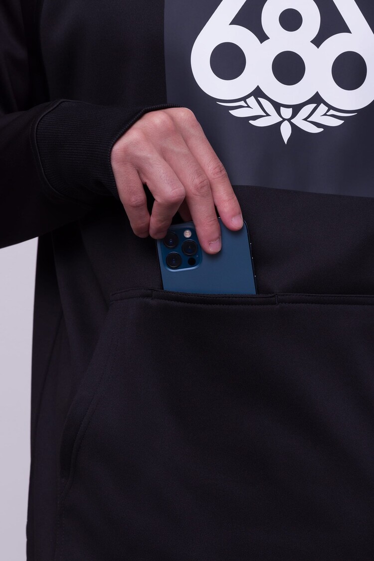 686 Technical Apparel 686 Bonded Fleece Pullover Hoody | Black