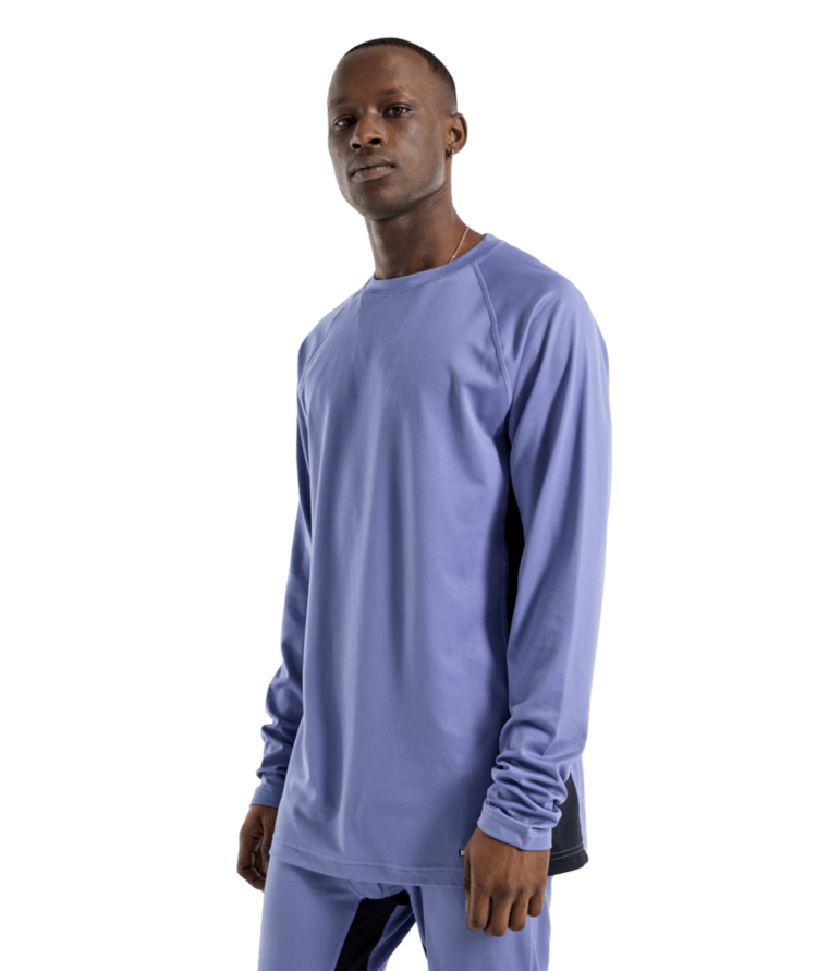 Burton Burton MDWT X Base Layer Crewneck | Slate Blue