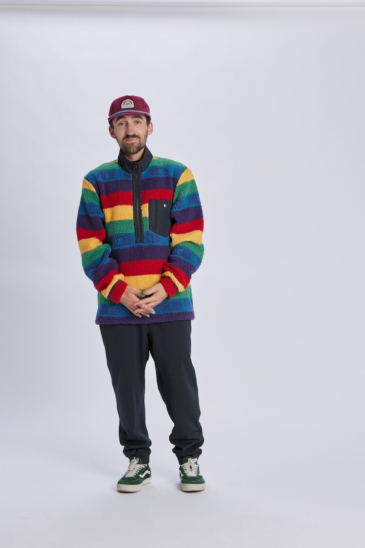 Airblaster Airblaster Sherpa Half Zip | Plum Big Terry