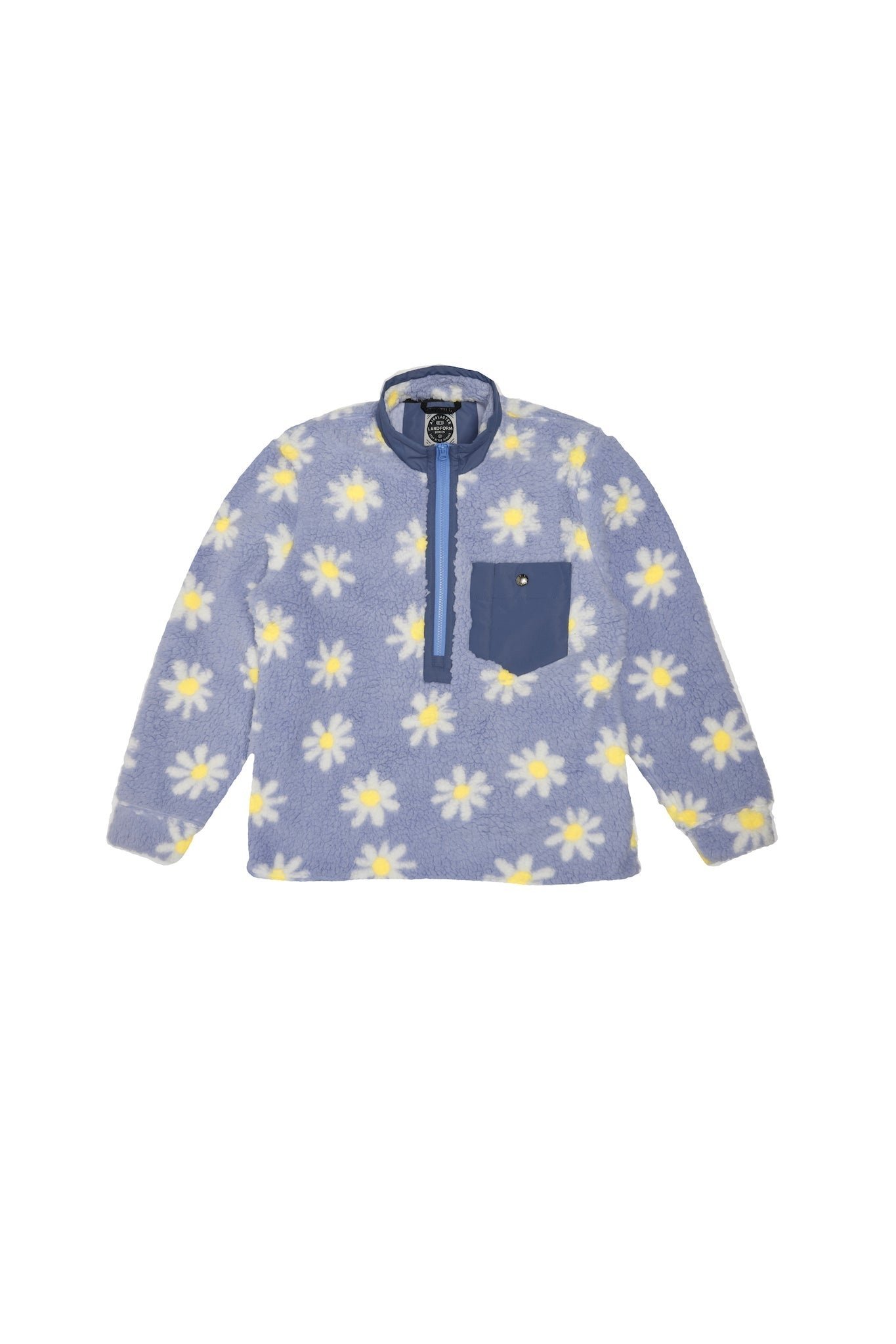 AIRBLASTER SHERPA HALF ZIP THISTLE BIG DAISY The Choice Shop