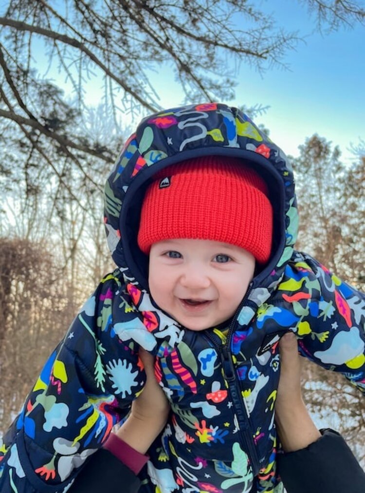 Burton Kids' Recycled DND Beanie (3 Pack) | True Black / Sharkskin / Tomato