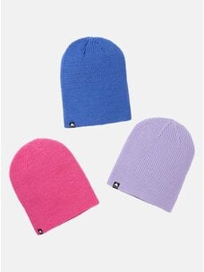 Burton Burton Kids' Recycled DND Beanie (3 Pack) | Amparo Blue/Supernova/Fuchsia Fusion