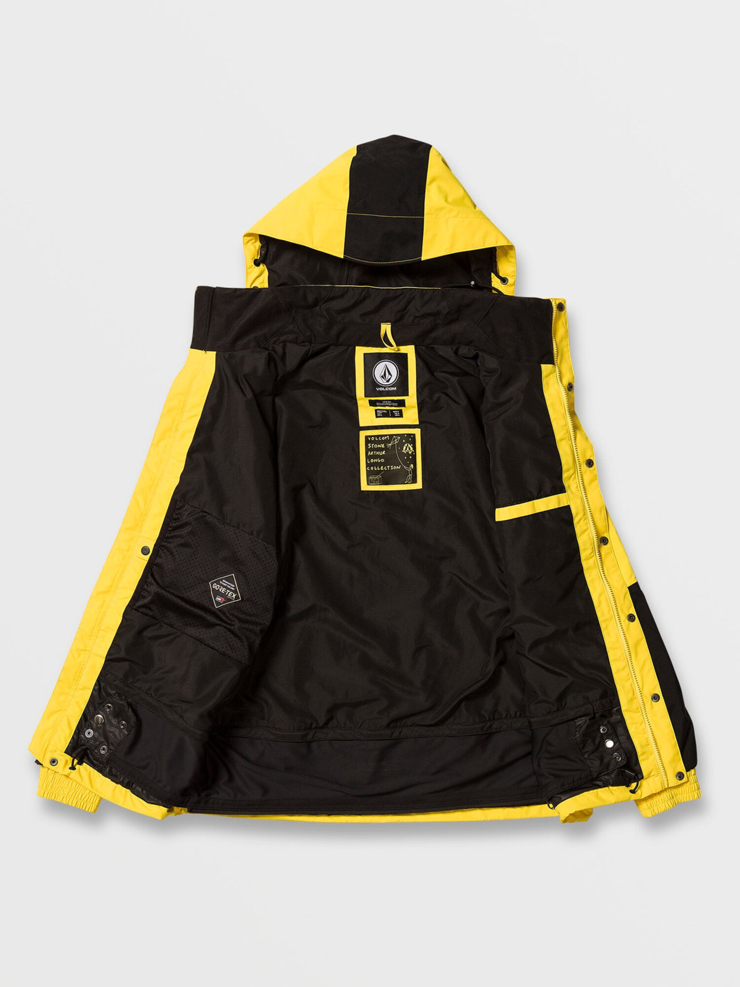 Volcom Longo Gore-Tex Jacket | Bright Yellow - Shop Now