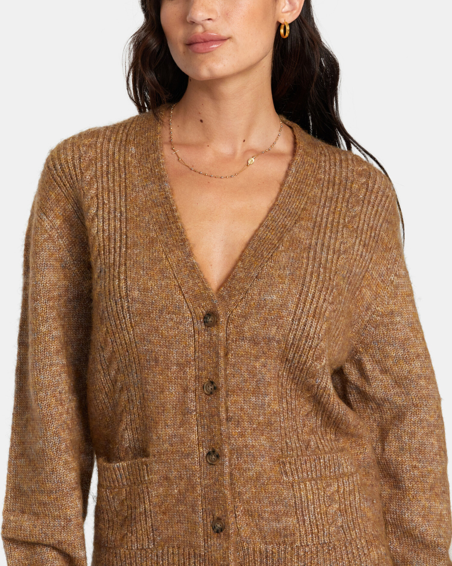 Sweetheart Cardigan | Bronze - The Choice Shop