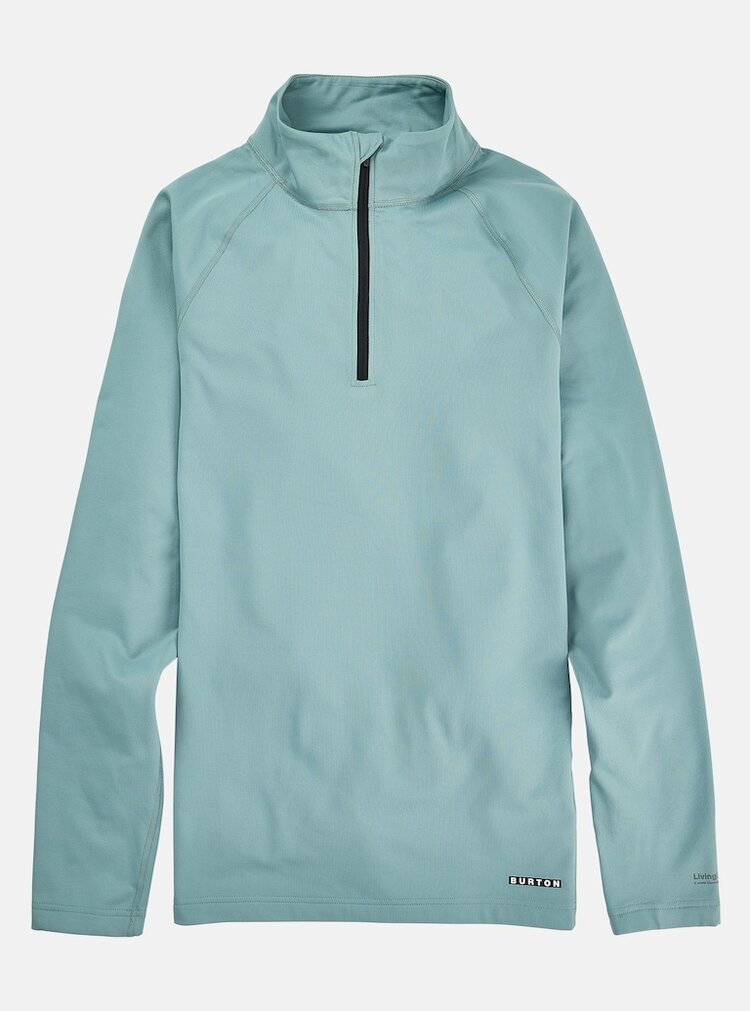 Burton Burton Burton Heavyweight X Base Layer Quarter-Zip | Rock Lichen
