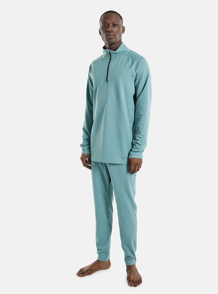 Burton Burton Burton Heavyweight X Base Layer Quarter-Zip | Rock Lichen