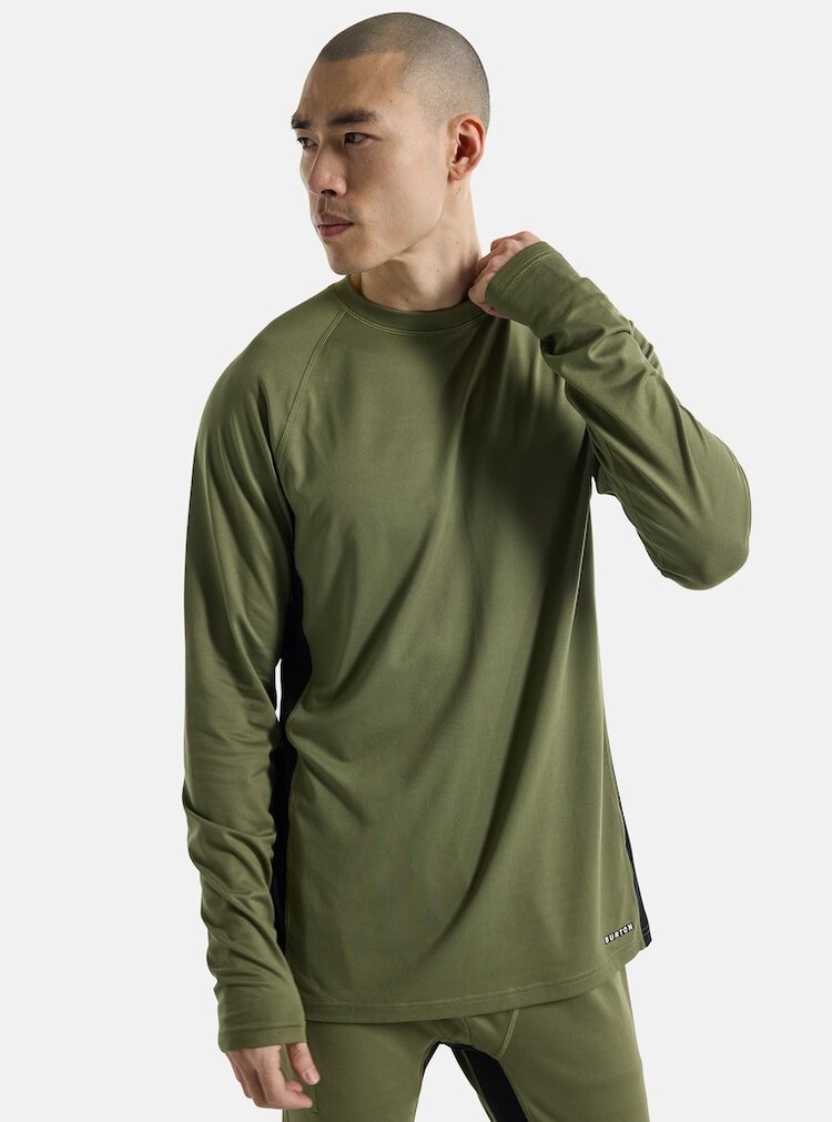 Burton Burton Midweight X Base Layer Crewneck | Forest Moss