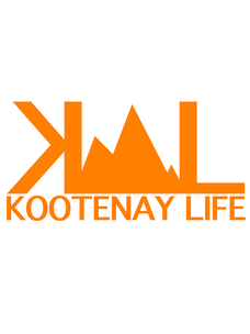 Kootenay Life 6" OG Logo Sticker| Orange