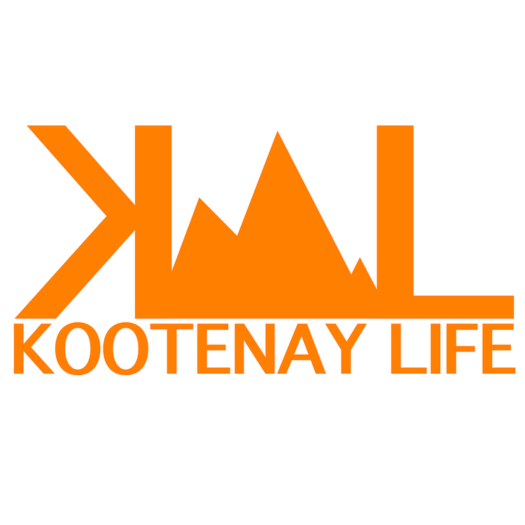 Kootenay Life Kootenay Life OG Logo Sticker 6" | Orange