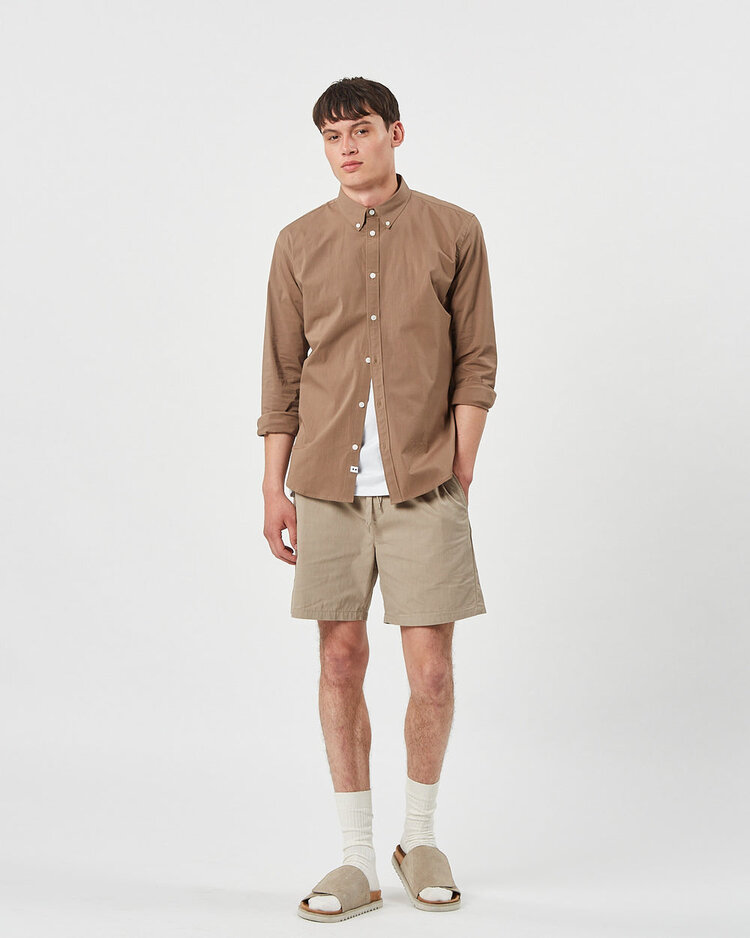 Minimum Minimum Neil 9565 Long Sleeved Shirt | Greige