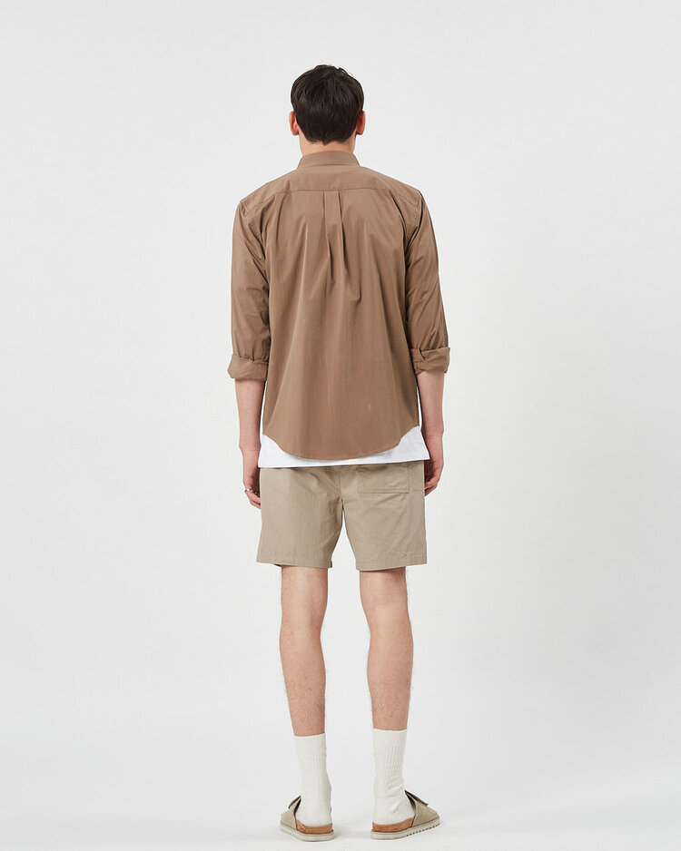 Minimum Minimum Neil 9565 Long Sleeved Shirt | Greige