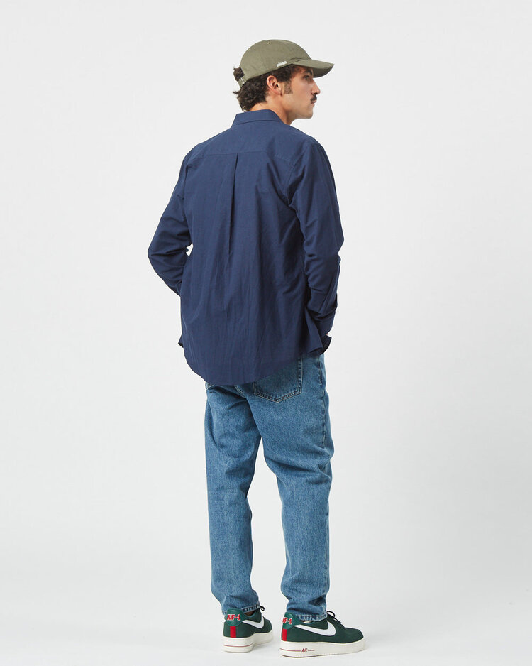 Minimum Minimum Jack 9802 Long Sleeved Shirt | Navy Blazer