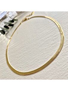 Pika & Bear Pika & Bear Nirah Snake Chain Necklace | Gold