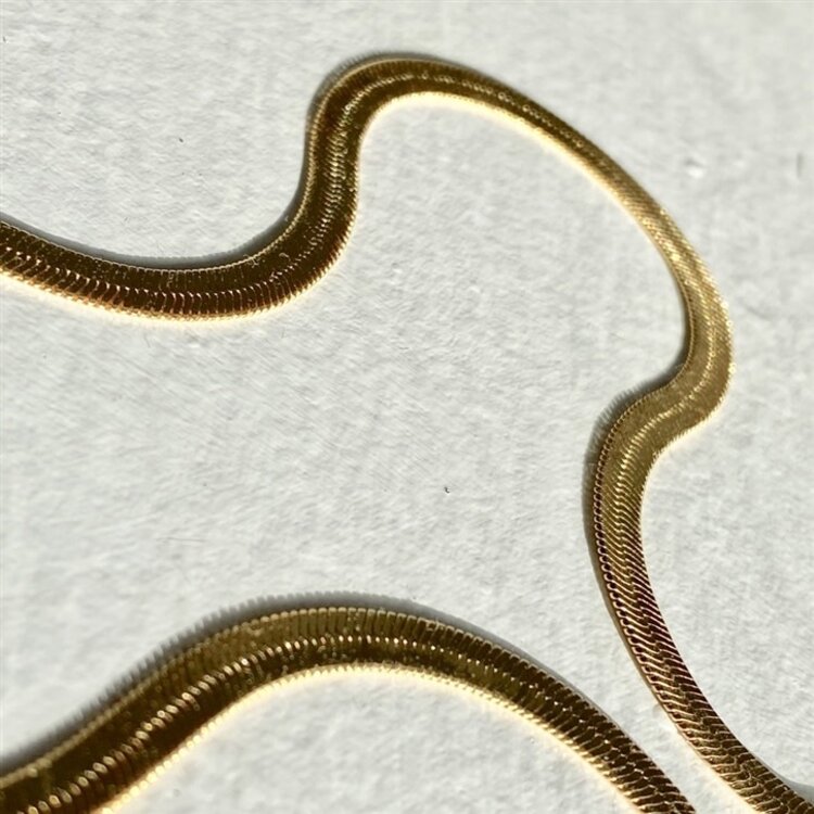 Pika & Bear Pika & Bear Nirah Snake Chain Necklace | Gold