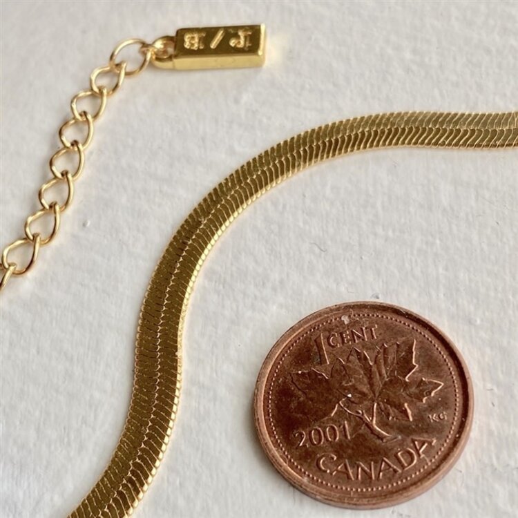 Pika & Bear Pika & Bear Nirah Snake Chain Necklace | Gold