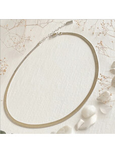 Pika & Bear Nirah Snake Chain Necklace | Silver