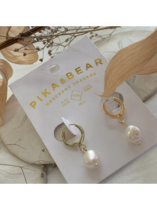 Pika & Bear Pika & Bear Ruth Freshwater Pearl Earring | Gold