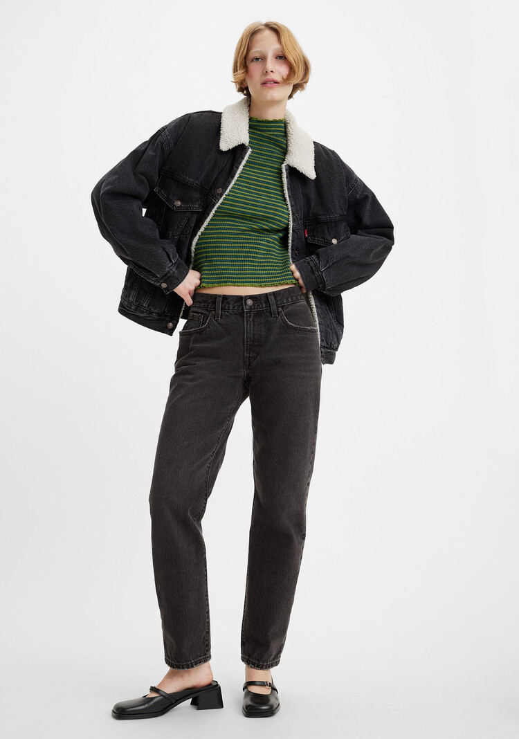 Levi's Levi's Middy Straight Jeans | No Service - Black