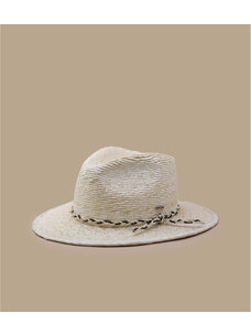 Brixton Messer Western Straw Fedora | Natural