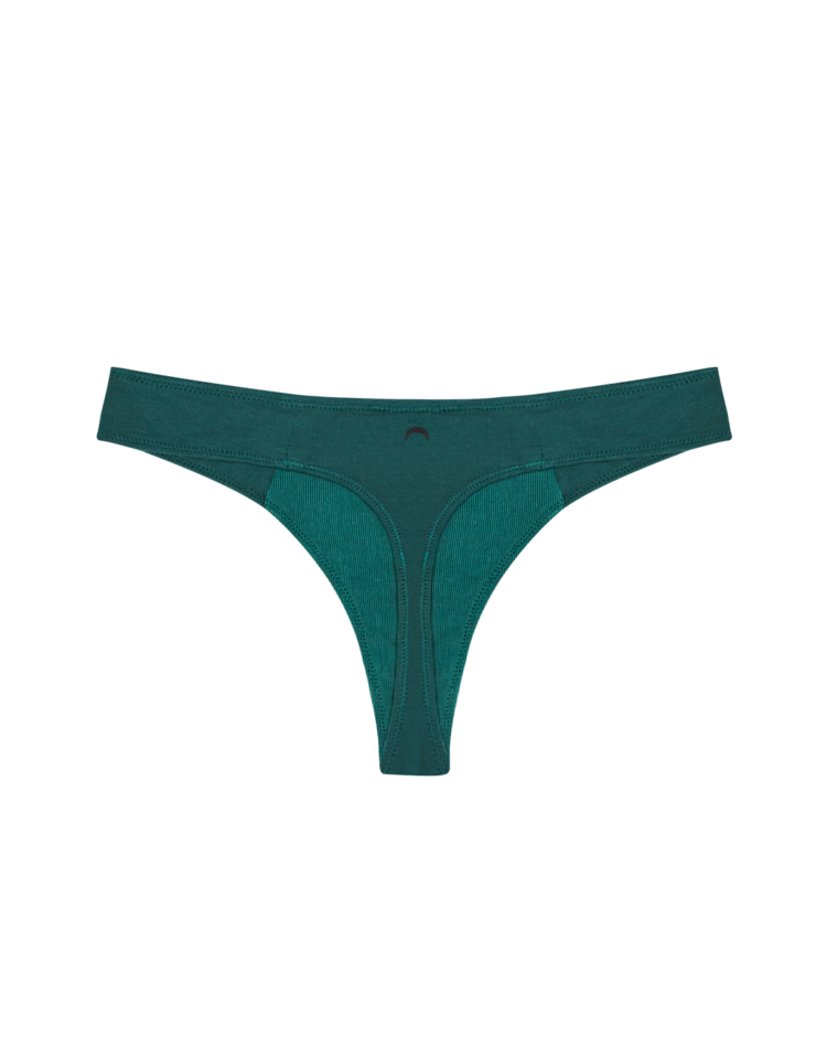 Huha Huha Low Profile Thong | Green