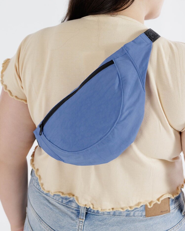 Baggu Baggu Crescent Fanny Pack | Pansy Blue