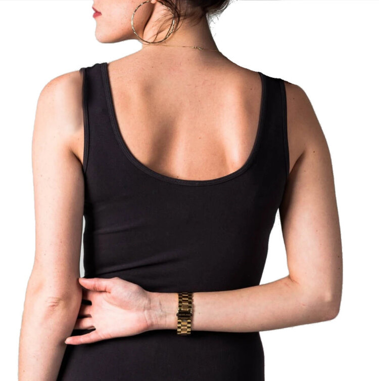 C'est Moi C'est Moi Bamboo Short Tank | Black