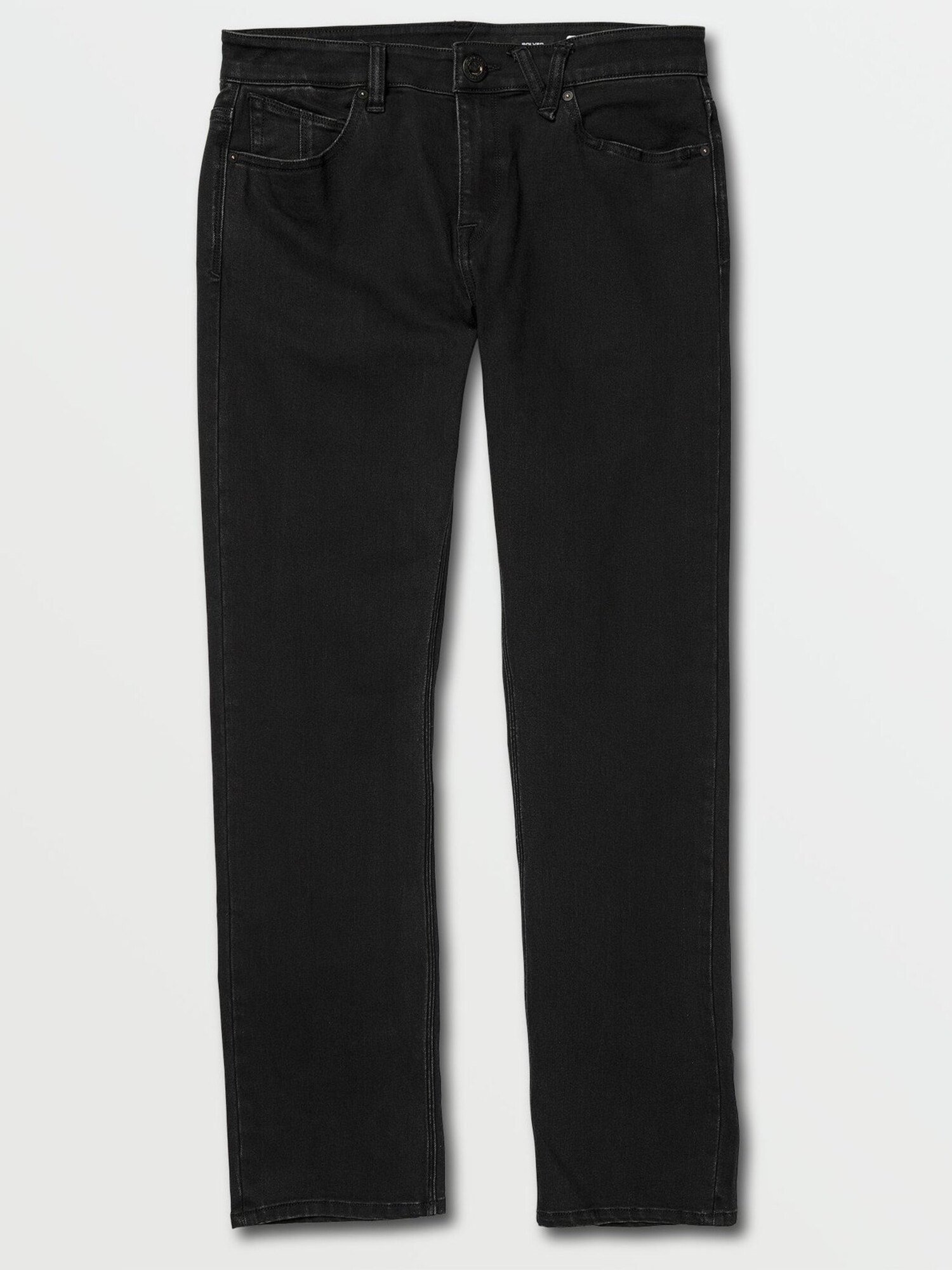 Volcom Solver Modern Fit Jeans | Black Out - Shop Now - The Choice